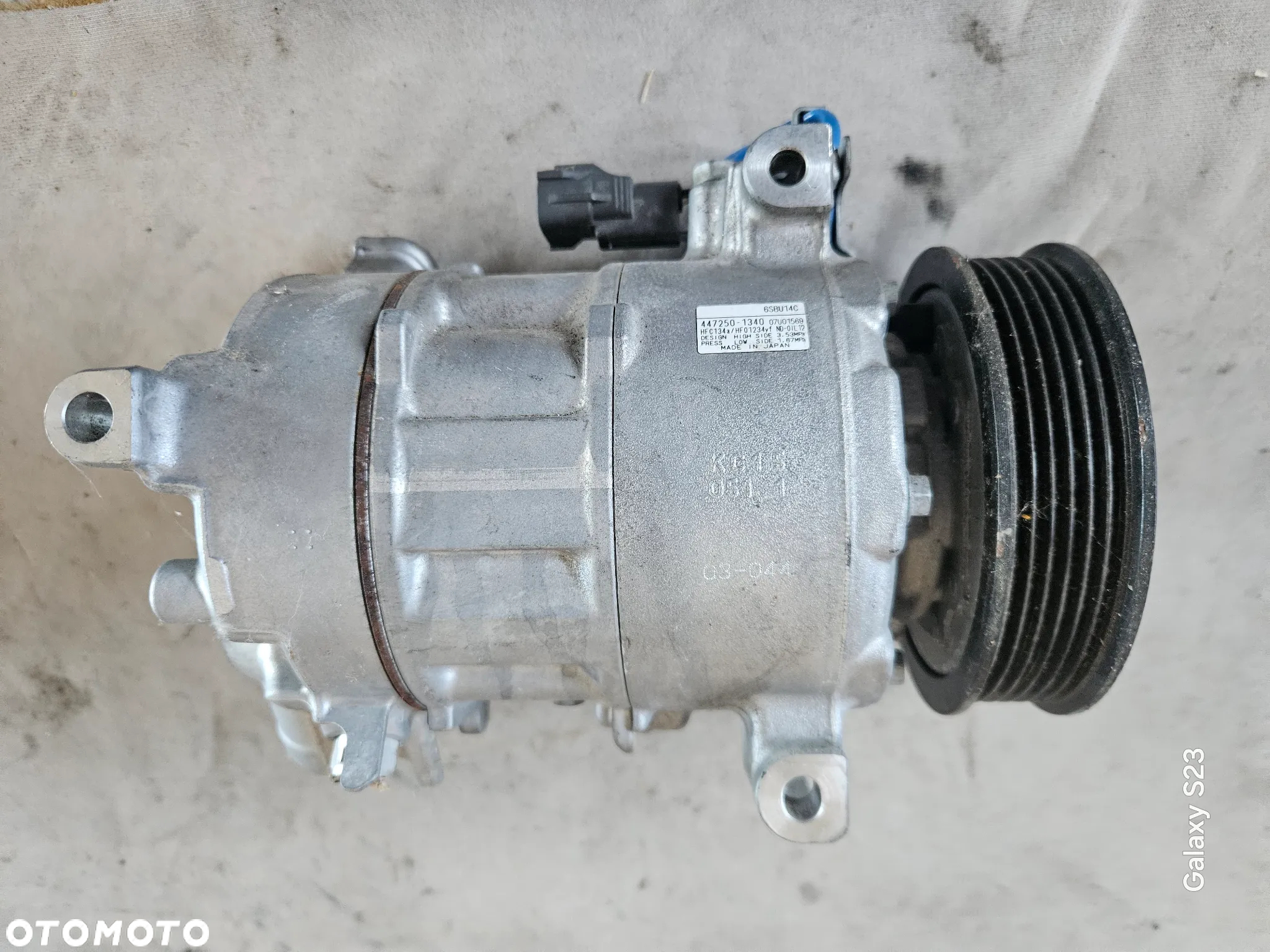Sprężarka pompa kompresor klimatyzacji JEEP COMPASS 1,6 M-JET MC447140-0881 - 5
