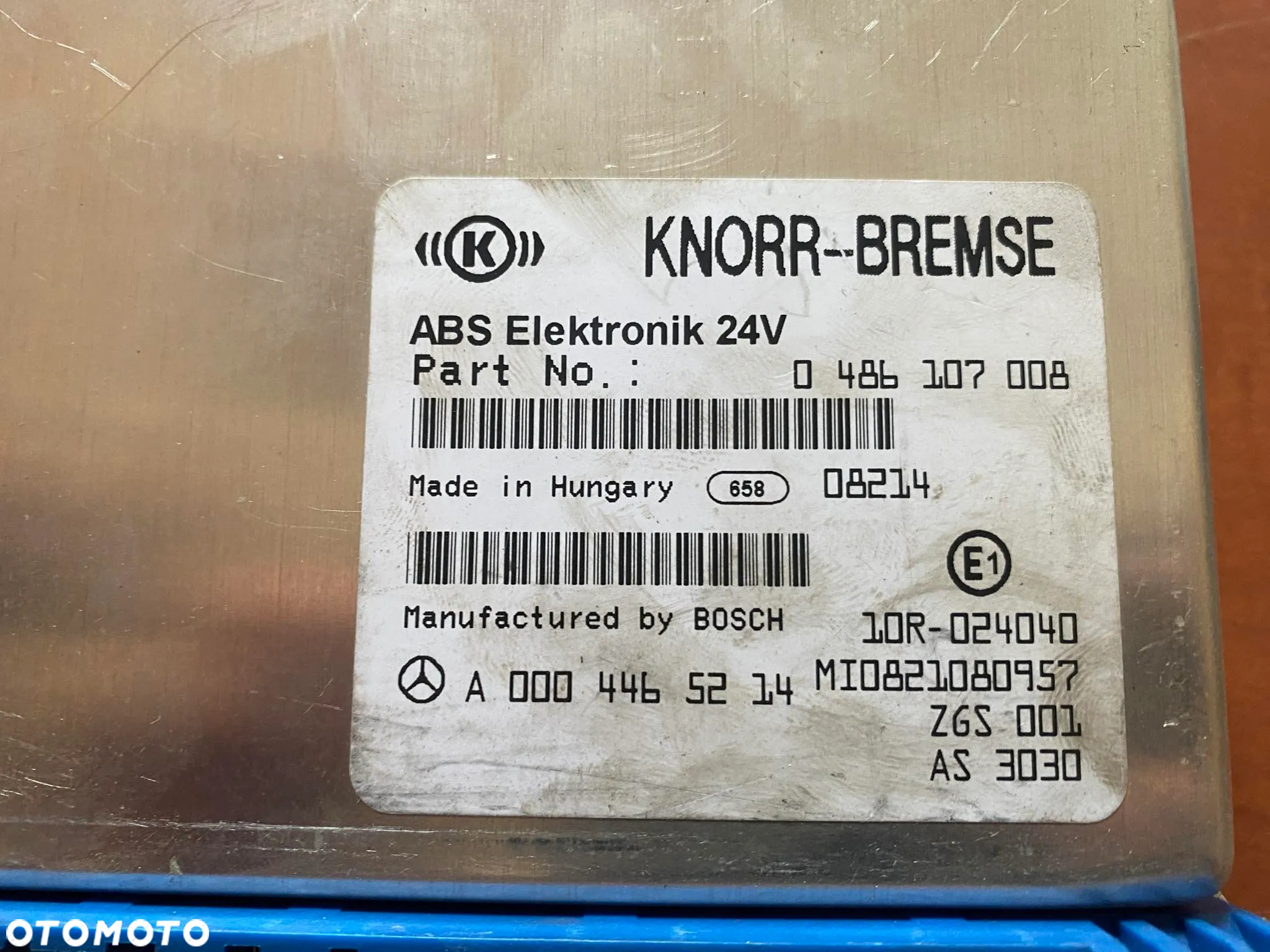 MERCEDES ATEGO, AXOR - MODUŁ, STEROWNIK ABS DOSTĘPNE RÓZNE NUMERY - 5