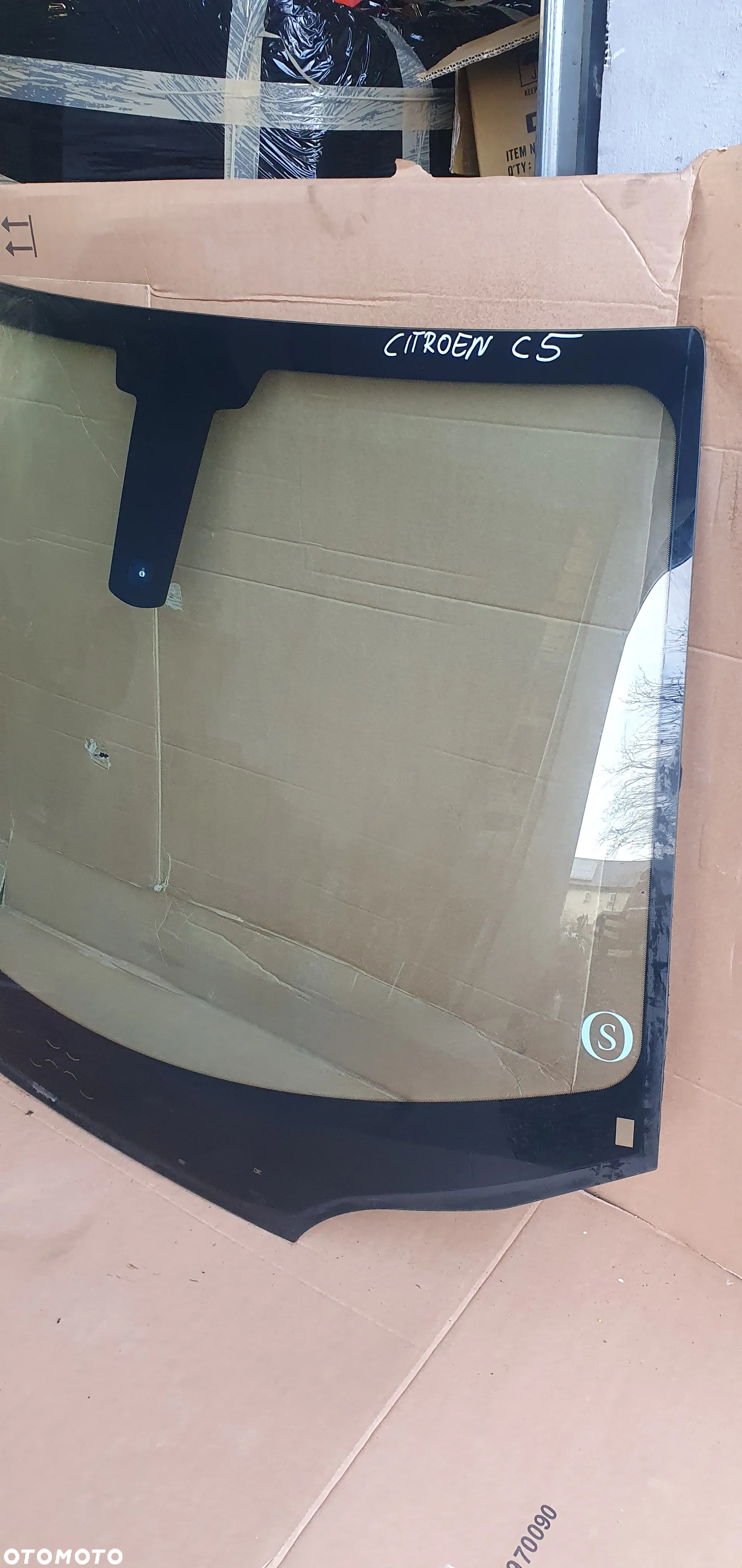 Szyba czołowa przód przednia Sensor Citroen C5 III AS1 09r - 2
