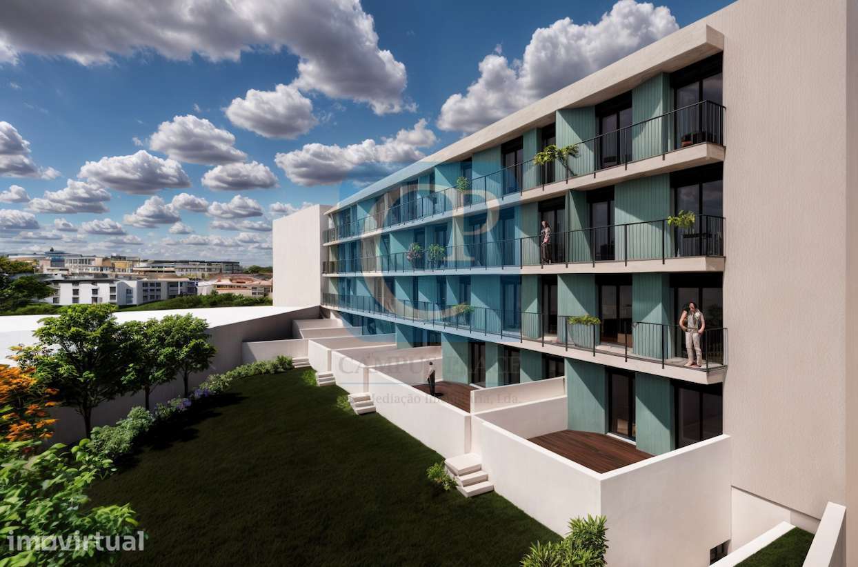 Apartamento T0 em construção, no empreendimento Costa Cabral Flats - Grande imagem: 3/3