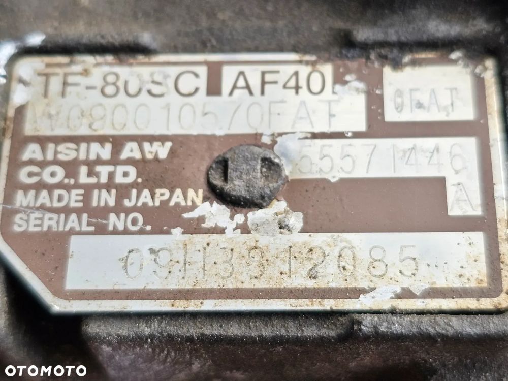 SKRZYNIA BIEGÓW AUTOMAT KONWERTER AF40 USZKODZONE OPEL INSIGNIA A 2.0 CDTI 55571446 55580196 - 11