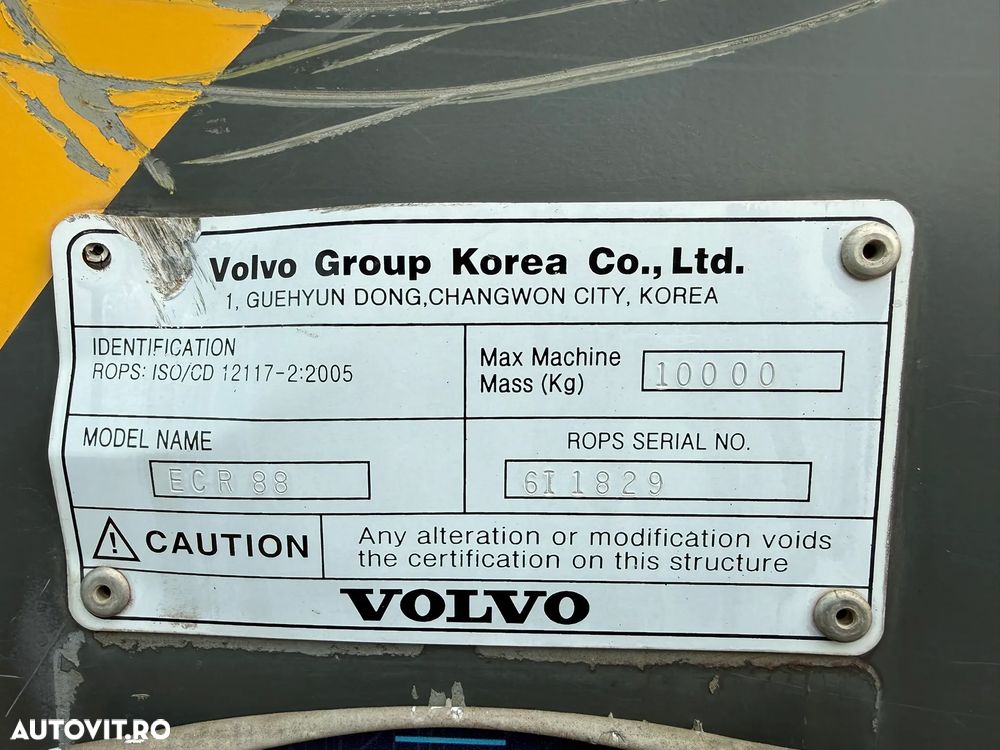 Volvo ECR88 - 8