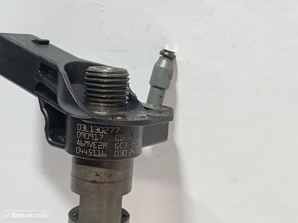 Conjunto 4 Injectores Audi VW Volkswagen Seat Skoda CAG 2.0 TDI 143cv 03L130277 0445116030 - 8