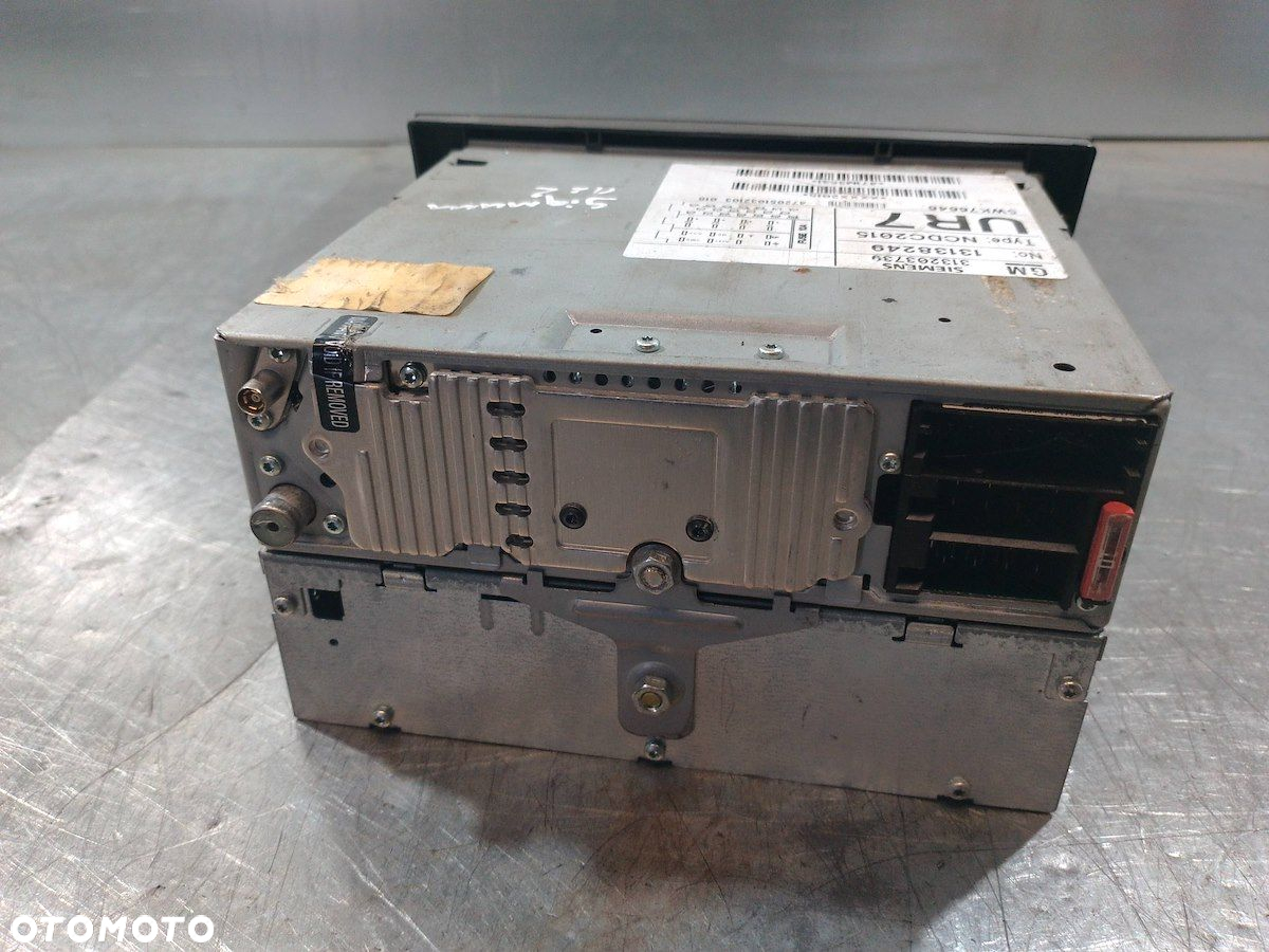 RADIO CD OPEL SIGNUM 13138249  313203739  5WK76646 - 10