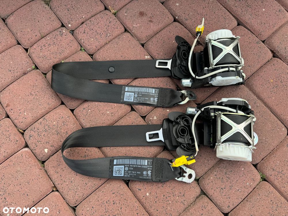 DESKA KONSOLA KOKPIT PODUSZKA PASY PASSAT B7 BRĄZOWA - 12