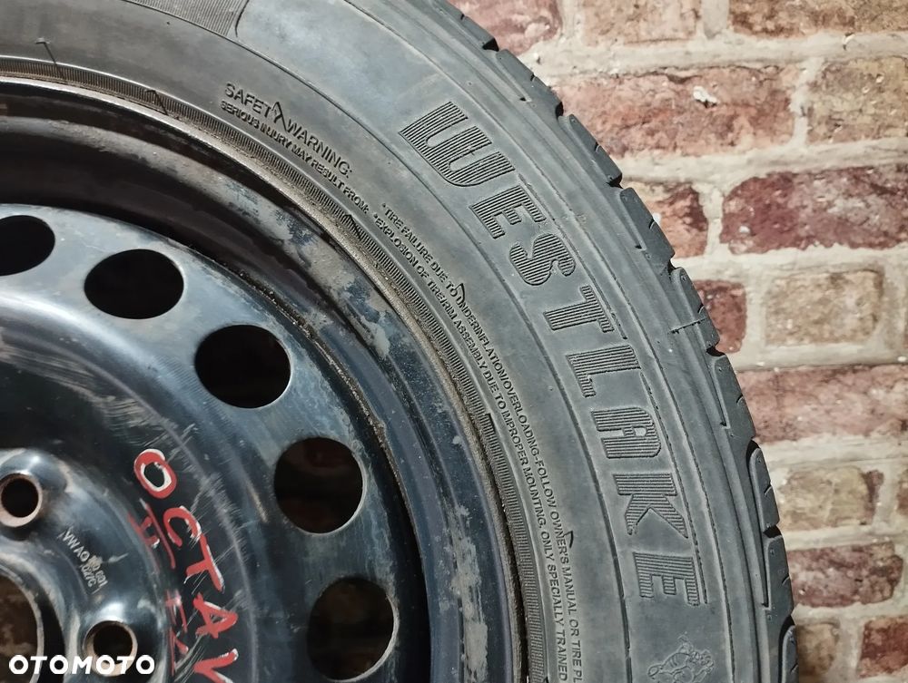 KOŁO ZAPASOWE 15" 195/65/15 5x112 ET47 SKODA OCTAVIA II 2004/2013 ROK - 4