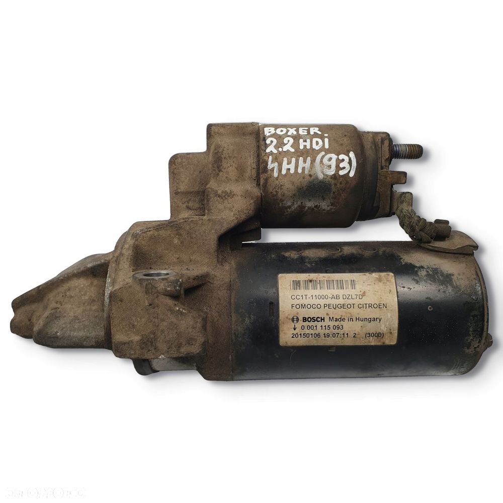 ROZRUSZNIK Peugeot Boxer III Jumper 2.2 HDI 0001115093 CC1T-11000-AB - 3