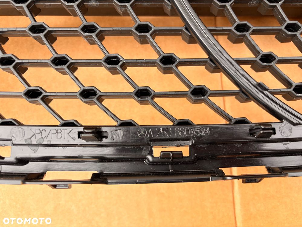 Mercedes Glc W253 Lift Amg Oryginalny Grill Zderzaka Przedniego Diamont Night Czarny Srebrny Oryginalny A2538886600 A2538809504 Jak Nowy Diamond A2058175101 - 22
