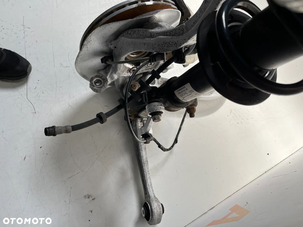AUDI A4 B8 08-11r 1.8 TFSI AMORTYZATOR ZWROTNICA PRAWA PRZÓD - 7