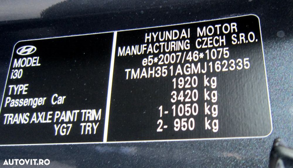 Hyundai i30 1.6 CRDI DCT Select - 32