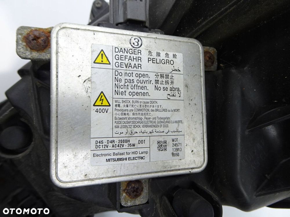 lampa lewy przód mazda 3 iii bm 13-16r. xenon anglik - 10