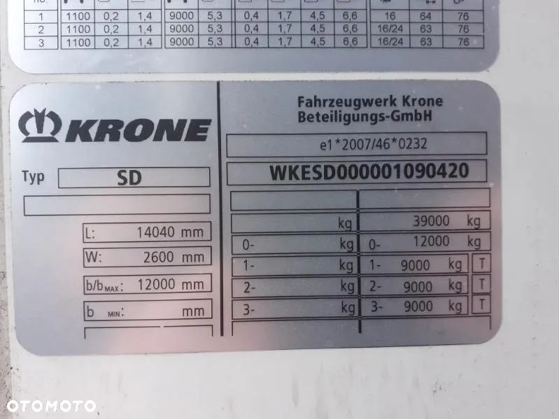 Krone naczepa chłodnia - 11