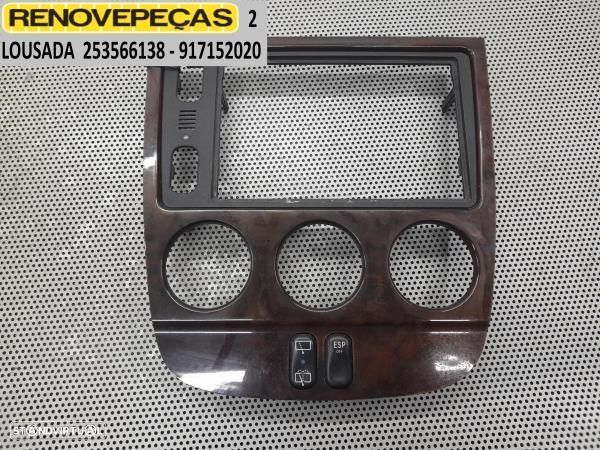 Moldura / Estrutura Consola Central / Rádio Mercedes-Benz M-Class (W16 - 1