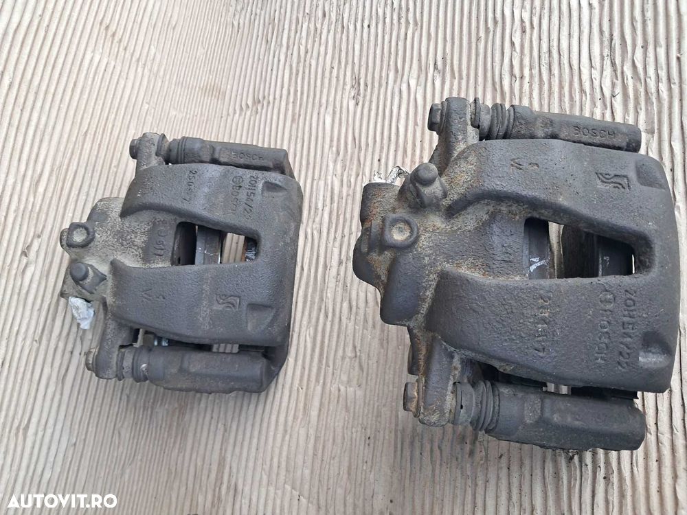 Opel Corsa D, fuzete, etrieri, jambe complete ( arc amortizor flansa ) - 3