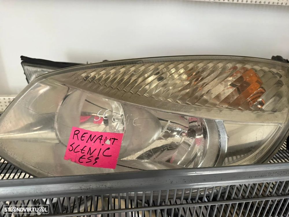 Farol renault scenic lado esquerdo - 1
