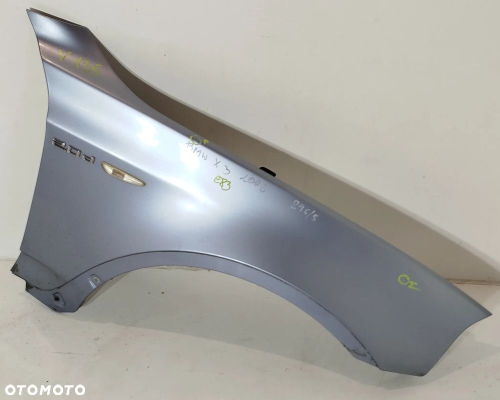 błotnik prawy przedni BMW X3 E83 03-09 896/5 - 5