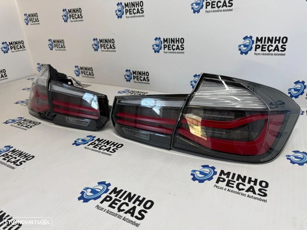 Farolins Traseiros BMW Série 3 (F30) Look M3 escurecidos - 2