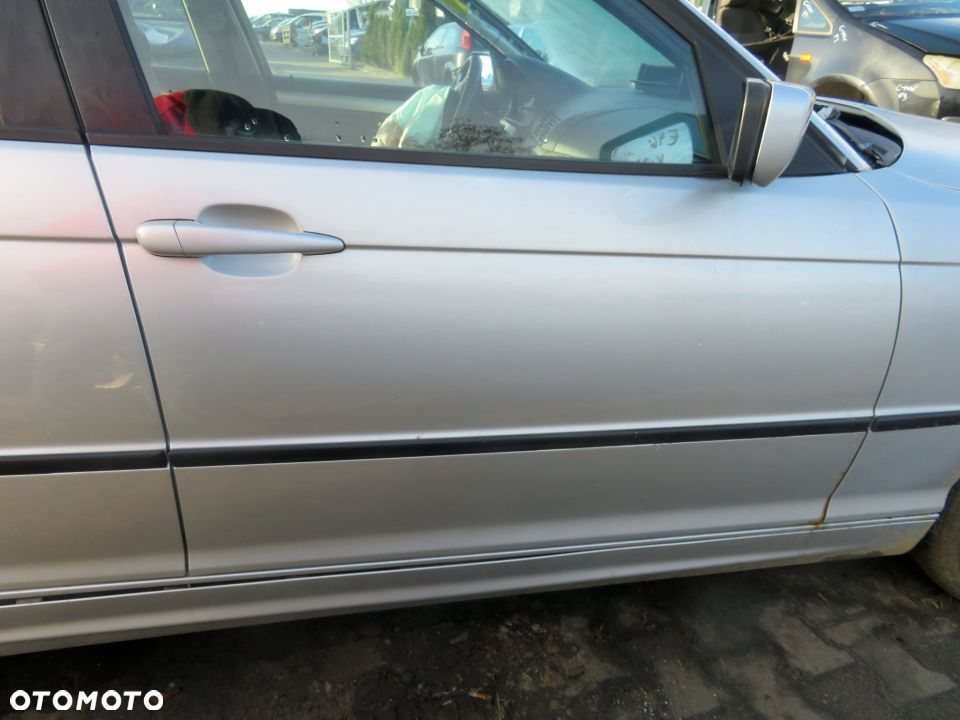DRZWI PRZEDNIE PRAWE 3 E46 LIFT SEDAN 354 41517034152 SREBRNY BMW 2002-2005 - 3