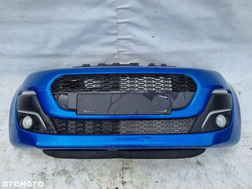 Peugeot 107 LIFT halogeny LED DRL zderzak przedni przod kompletny demontaz - 1