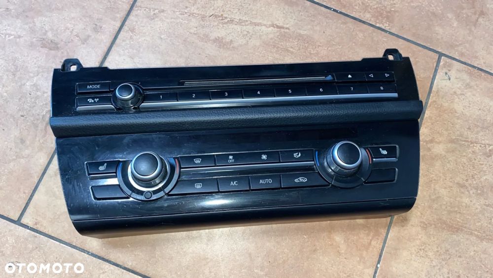 BMW 5 F10 F11 PANEL KLIMATYZACJI RADIA 9299008 - 1