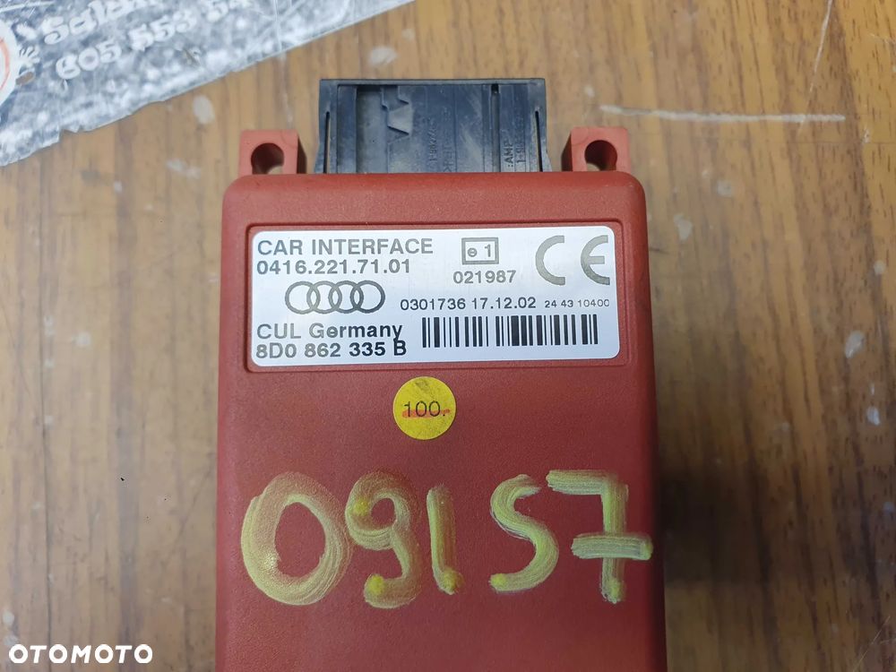 Moduł 8D0862335B Sterownik Telefonu Interface Audi A4 S4 B6 B7 S6 A6 C6 A4 B5 VW Passat B5 - 2