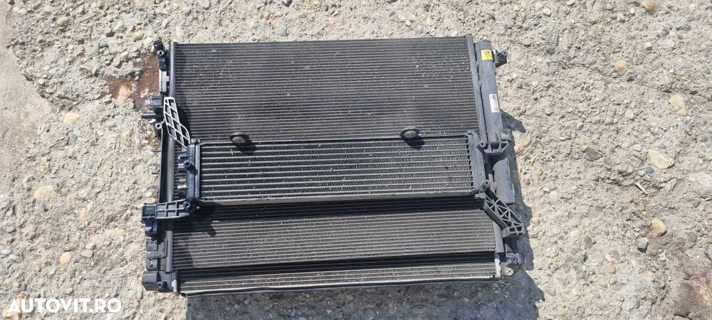 Bloc radiatoare complet cu termocupla Maserati Ghibili 3.0 diesel V6 - 1