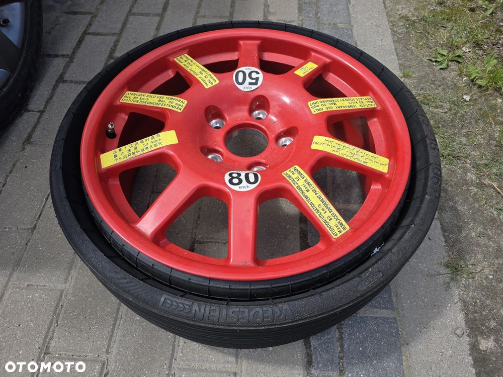 KOŁO ZAPASOWE DOJAZDOWE DOJAZDÓWKA 5X130 195 75 R18 ET28 VAG TOUREG Q7 CAYENNE - 1