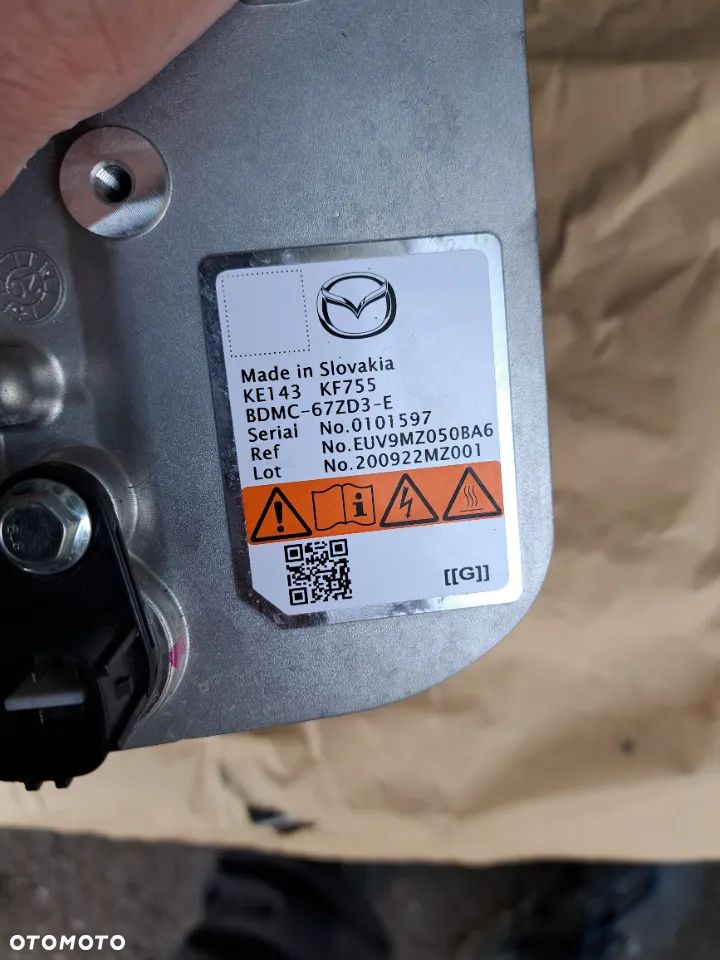 MAZDA CX-30 KONWERTER MODUŁ BDMC-67ZD3-E KE143 KF755 Inwerter ładowarka - 7