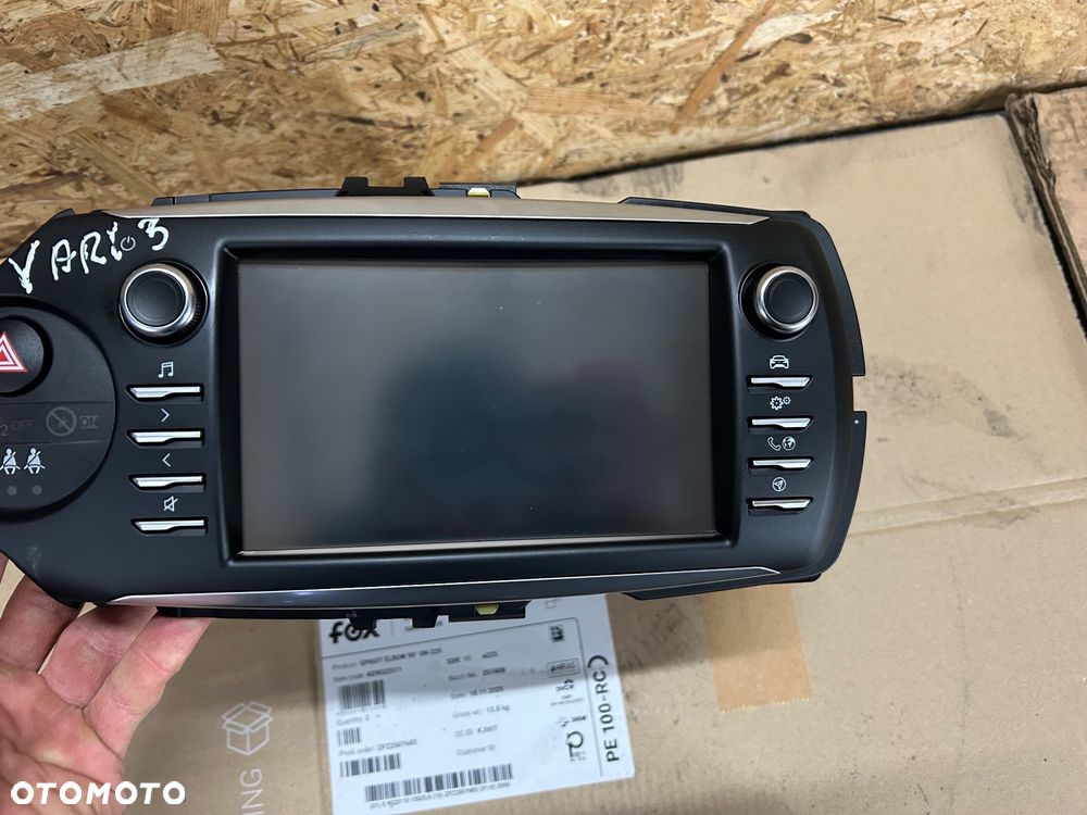 Toyota Yaris III radio ekran wyświetlacz 86140-0D320 - 5