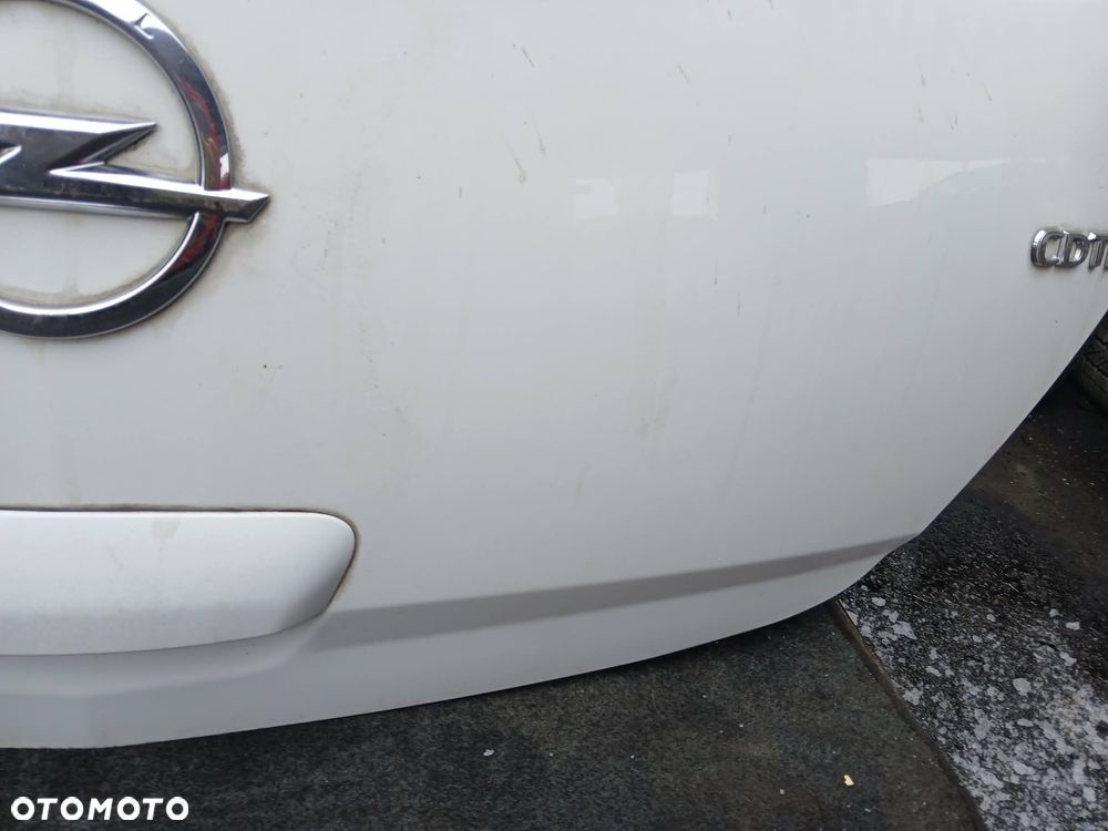 Opel Corsa D 3D Klapa bagażnika kolor Biały - 7
