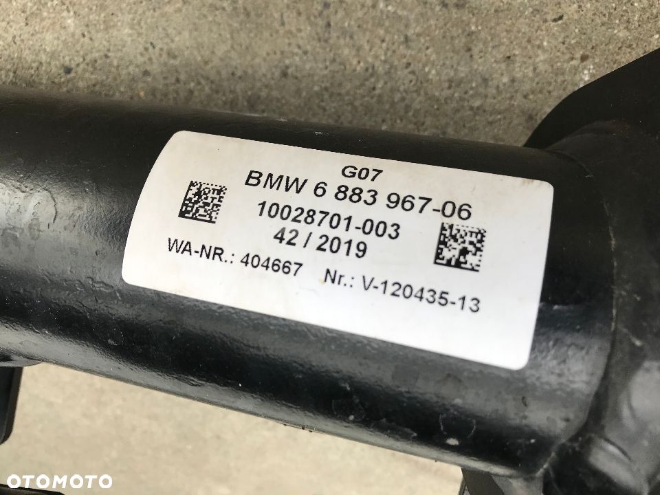 Hak holowniczy BMW X7 G07 2018r.- na przyczepę oryginalny elektryczny kula 6883967 - 12