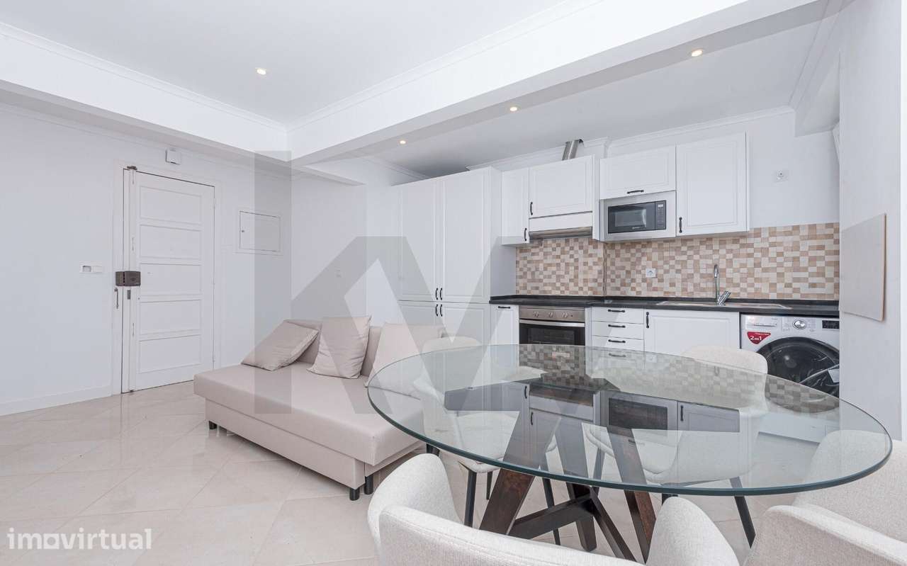 Apartamento T1 para arrendamento, mobilado e equipado, em prédio com e - Grande imagem: 4/24