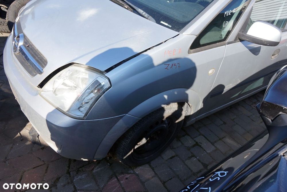 MASKA ZDERZAK BŁOTNIKI LAMPY MERIVA A Z157  OPEL 2003-2005 SREBRNY PRZÓD KOMPLETNY - 13