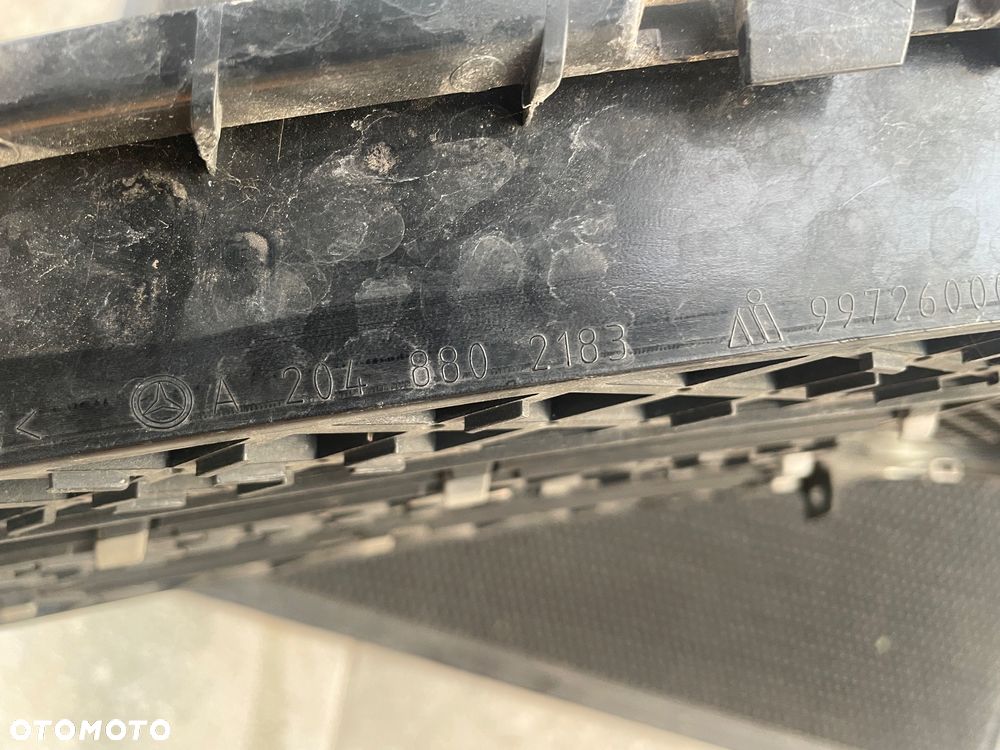 MERCEDES C-KLASA W204 LIFT AMG 11- GRILL ATRAPA CHŁODNICY A2048802183 - 7