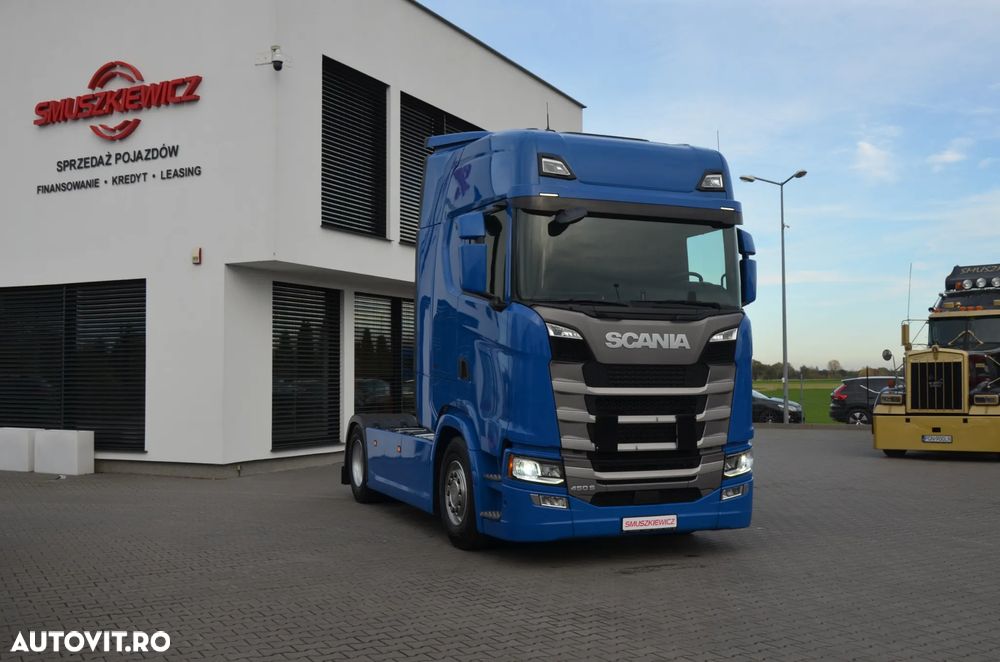 Scania S 450 / 2022r / ACC / KLIMA P. / FULL LED / NAVI / DE 5531 - 3