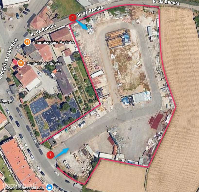 TERRENO PARA ARRENDAMENTO - VILAR DO PINHEIRO - Grande imagem: 2/2