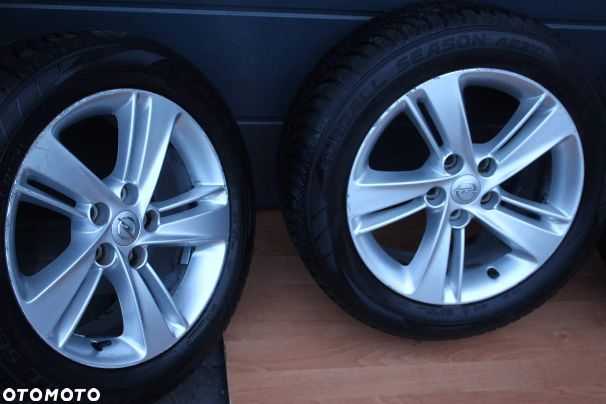 FELGI ALUMINIOWE KOŁA OPONY WIELOSEZON 2022r OPEL ASTRA J K ZAFIRA C INSIGNIA B R17 5x115 ET45 215/55/17 - 7