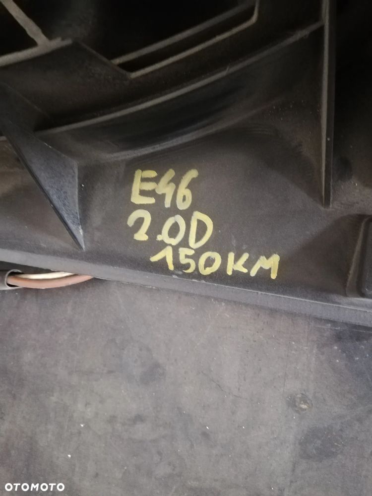BMW E46 320D WENTYLATOR CHŁODNICY KLIMATYZACJI MODUŁ 7790896 - 2
