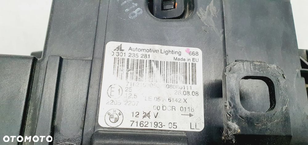 BMW X3 E83 Lampa Lewa Bi-Xenon Skrętny Dynamic Lift 7162193 EU - 9