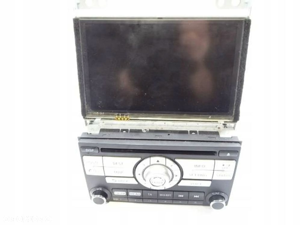 radio cd wyświetlacz nissan x-trail t31 - 1