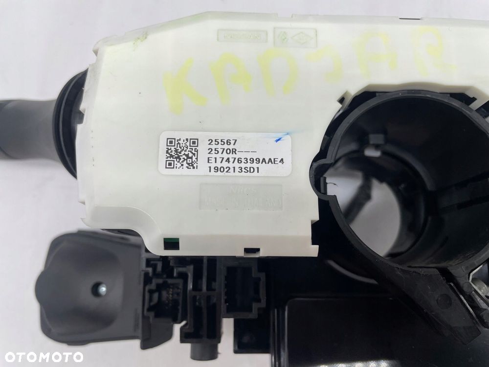 renault megane iv manetka przełącznik kierunkowskazów 255672570r - 4