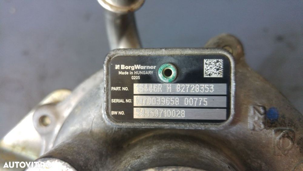 turbina 1.5 dci renault clio 4 megane 3 dacia duster logan 54359710028 - 2