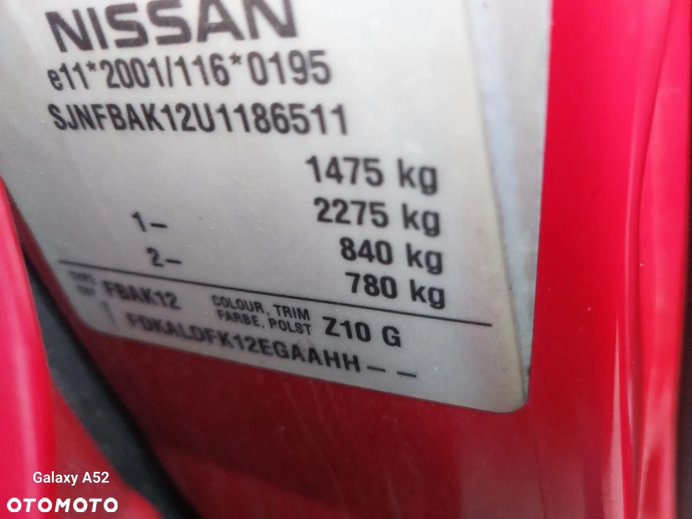 Zderzak NISSAN MICRA 1,2B 03R. maska,lampy,drzwi,klapa..... - 8