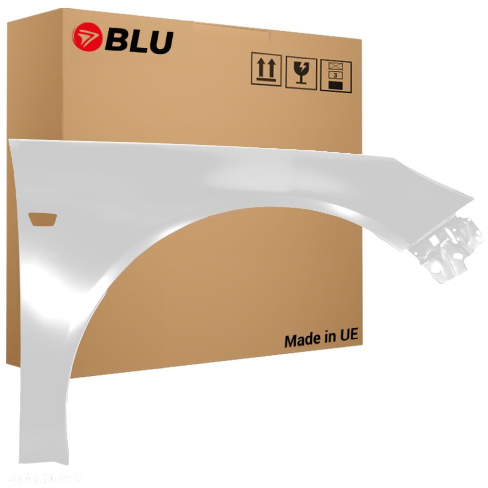 BLU Błotnik OPEL INSIGNIA G09 Z474 prawy biały 2008-2017 przód Casablancaweiss - 1