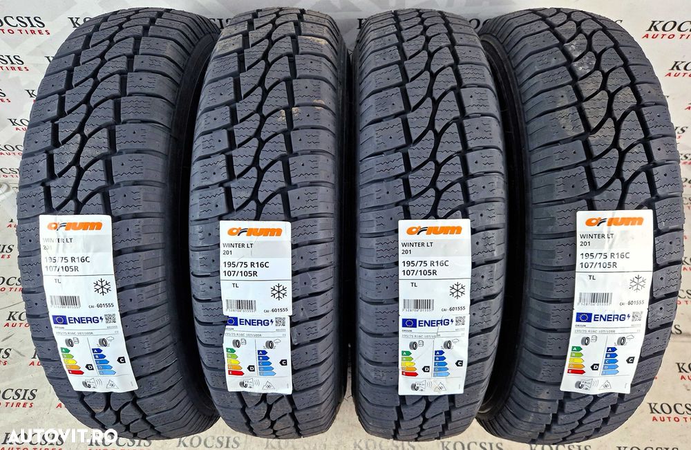 Anvelope noi iarna m+s 195 75 16C Orium ( by Michelin ) - 4