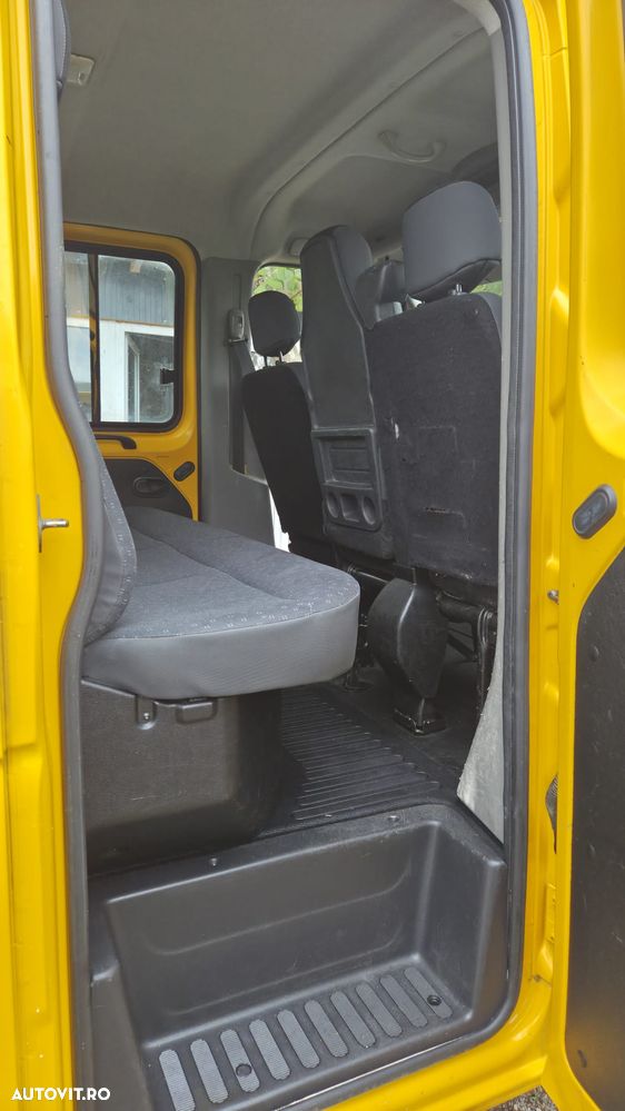 Opel Movano 2.3 L, 7 locuri, clima, 3.5 to, stare foarte buna , posibilitate finantare - 19