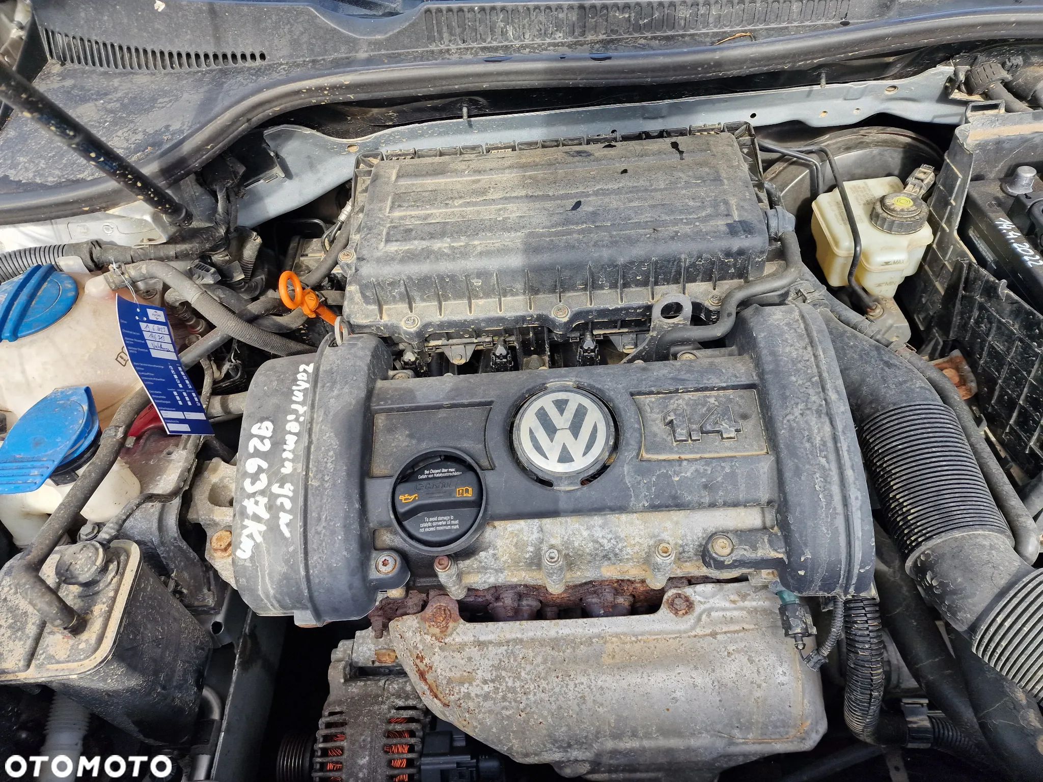 Silnik vw 1.4 16v o kodzie BUD - 1