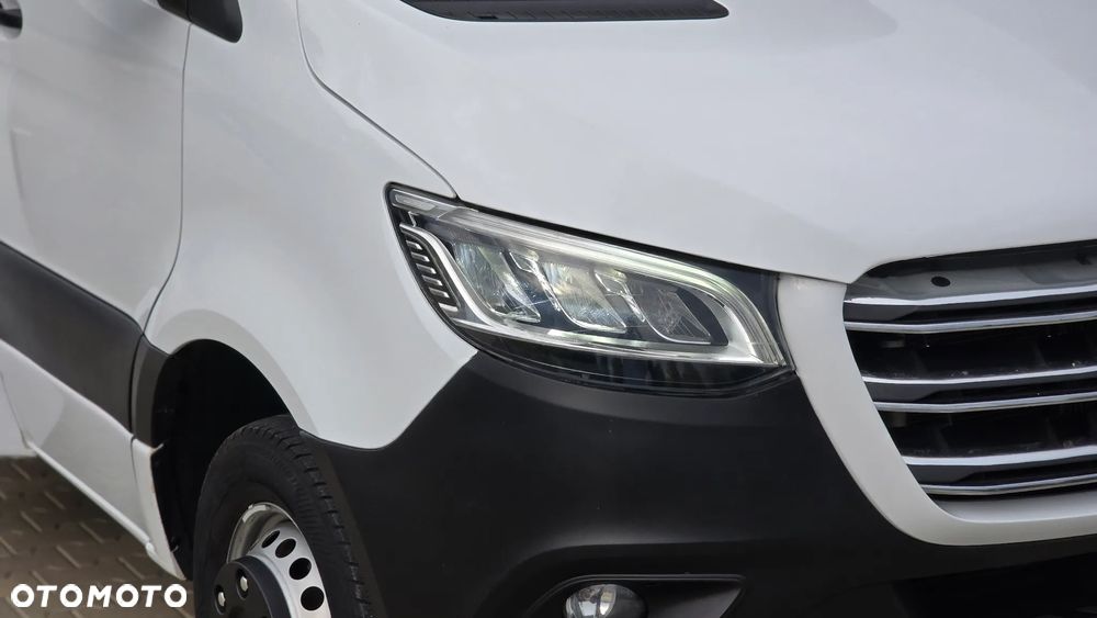 Mercedes-Benz SPRINTER 519 CDI 907❗❗190 KM / FULL OPCJA / AUTOMAT 9G-TRONIC / FULL LED / KONTENER 10EP  / DRZWI Z TYŁU / BLIŹNIAKI / XENON / RAMA / LAWETA / ZABUDOWA JEGGER / PODUSZKI PNEUMATYCZNE / SYPIALKA / SALON POLSKA ❗❗ - 9