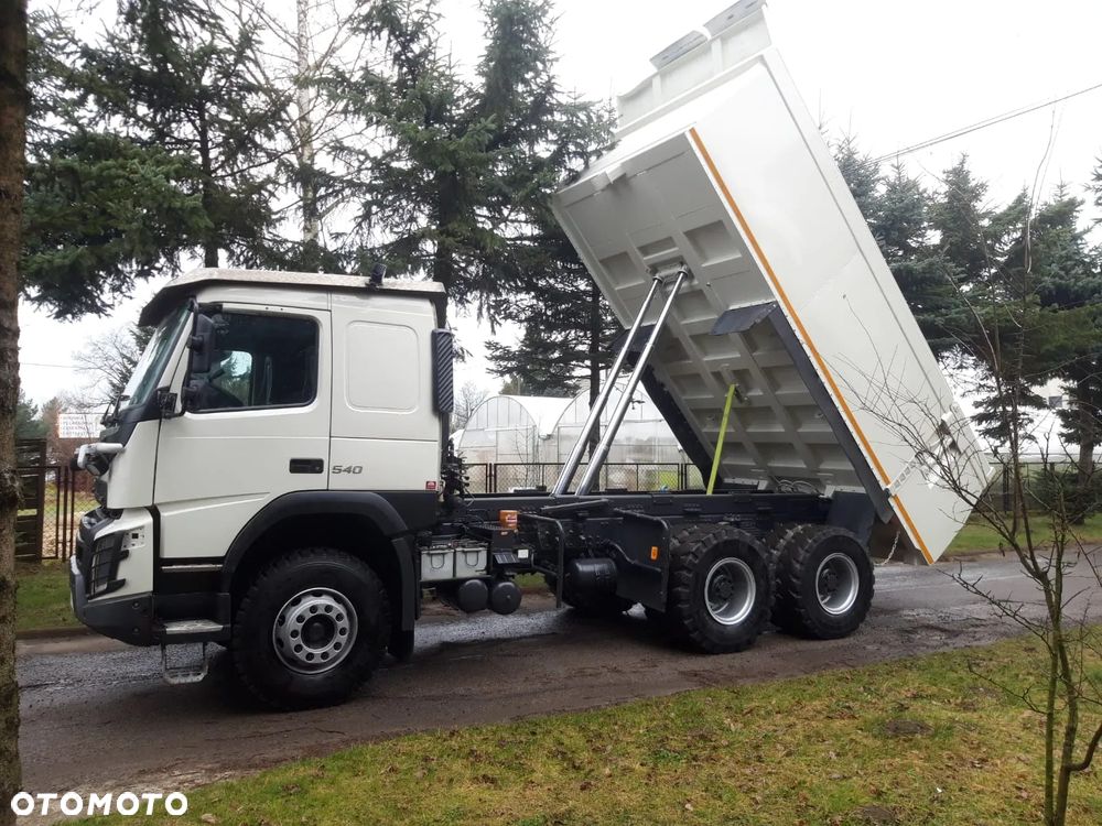 Volvo FMX 540 6x4 Euro 6 Kabina Sypialna Super Stan Goła Rama