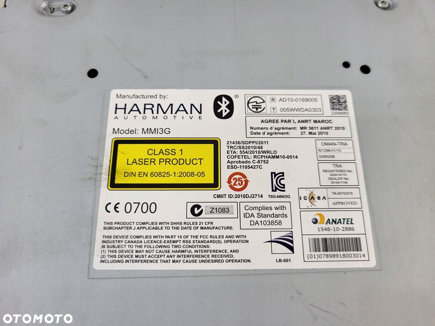 radio odtwarzacz cd karta sd AUDI A4 B8 8R2035666H - 9